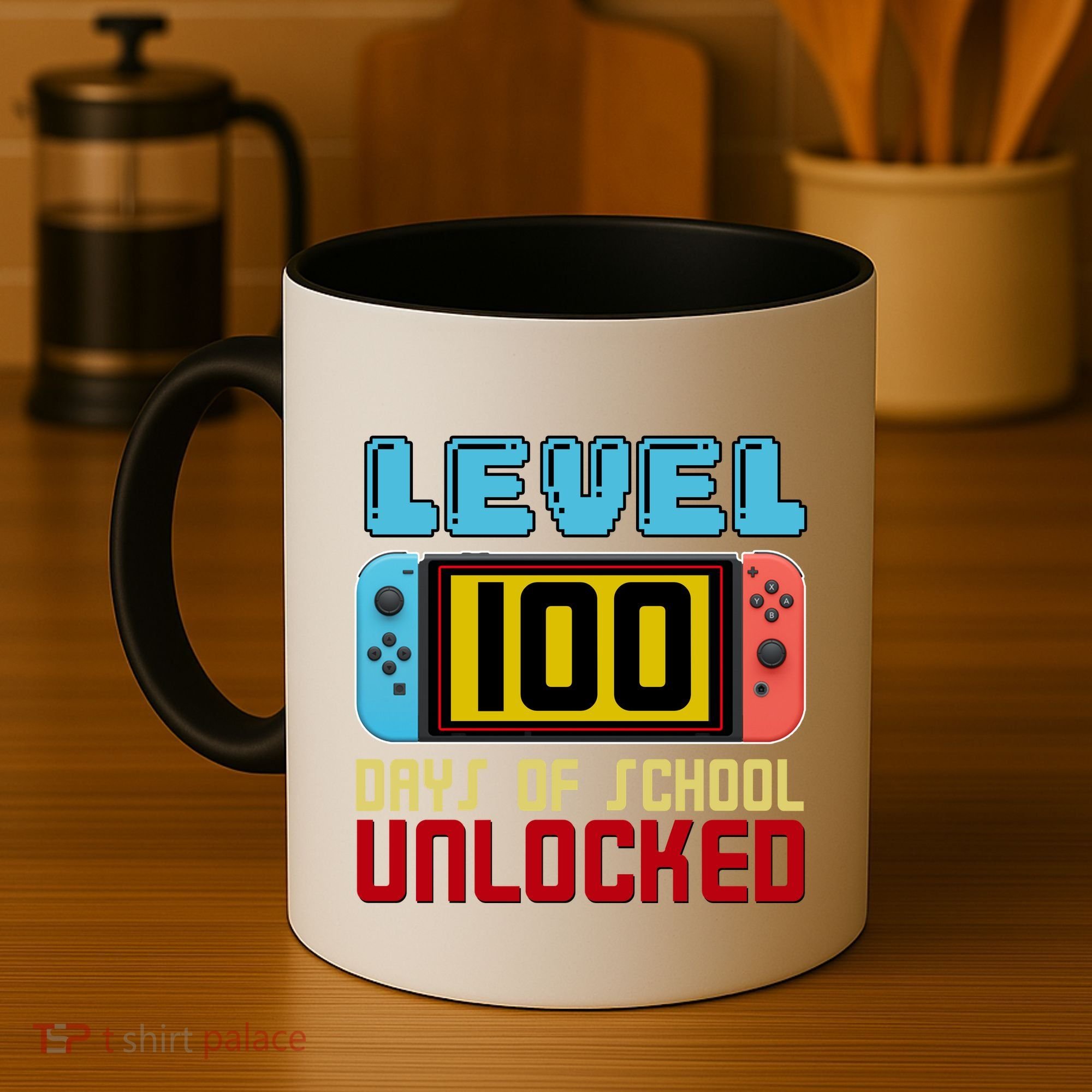 Level 100 Day Of School Unlocked Coffee Mug