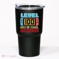 Level 100 Day Of School Unlocked Tumbler thumb 0