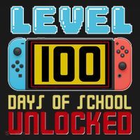 Level 100 Day Of School Unlocked Ornament thumb 1
