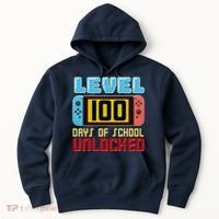 Level 100 Day Of School Unlocked Hoodie thumb 0
