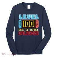 Level 100 Day Of School Unlocked Long Sleeve Shirt thumb 0