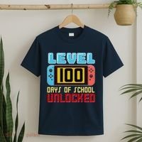 Level 100 Day Of School Unlocked T-Shirt thumb 2