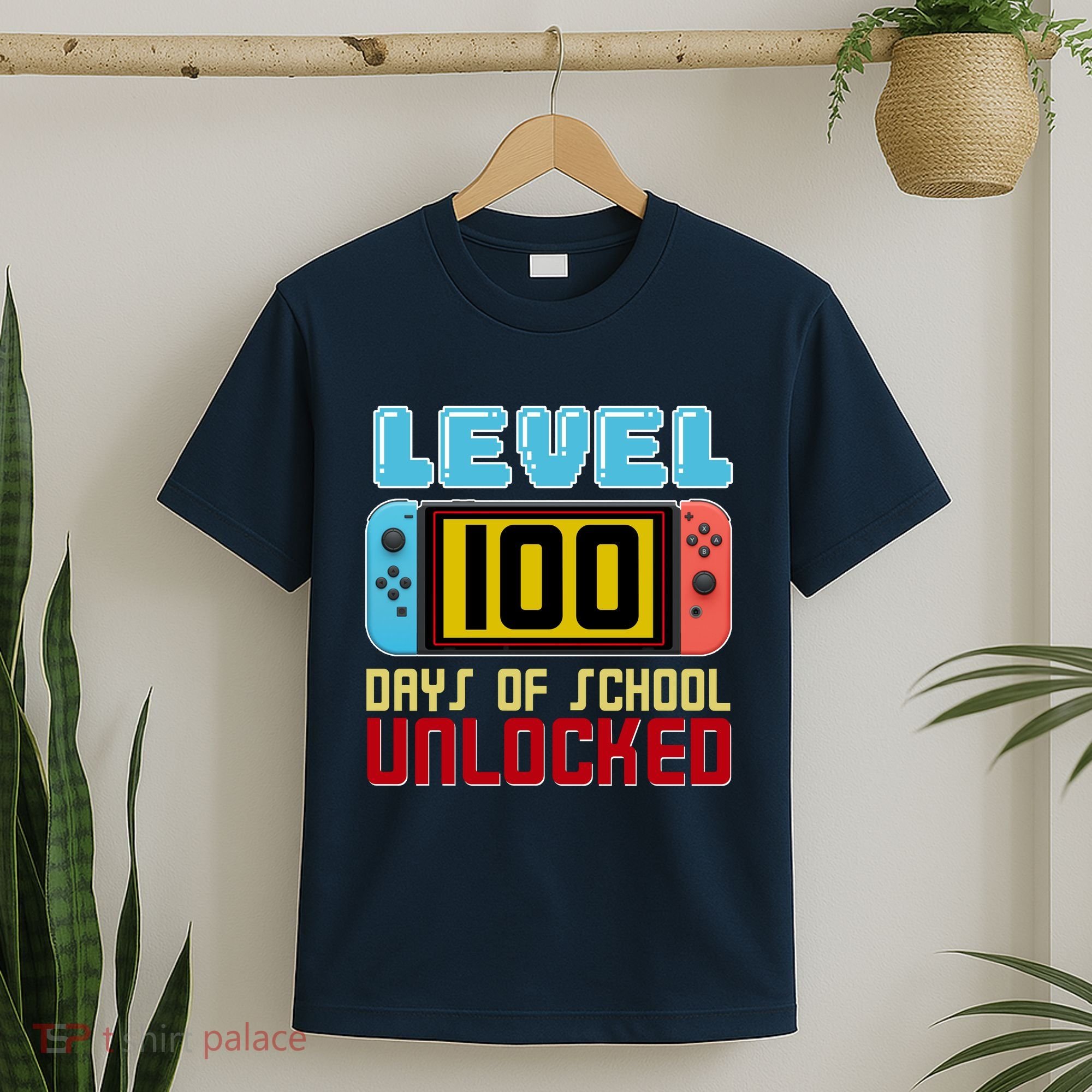 Level 100 Day Of School Unlocked T-Shirt