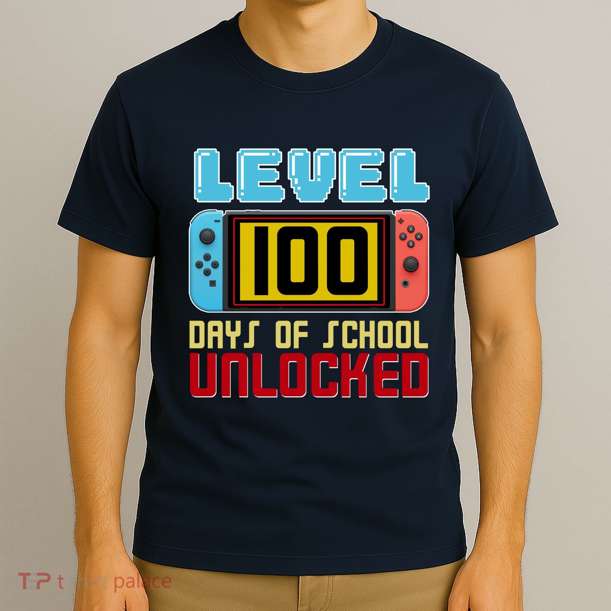Level 100 Day Of School Unlocked T-Shirt