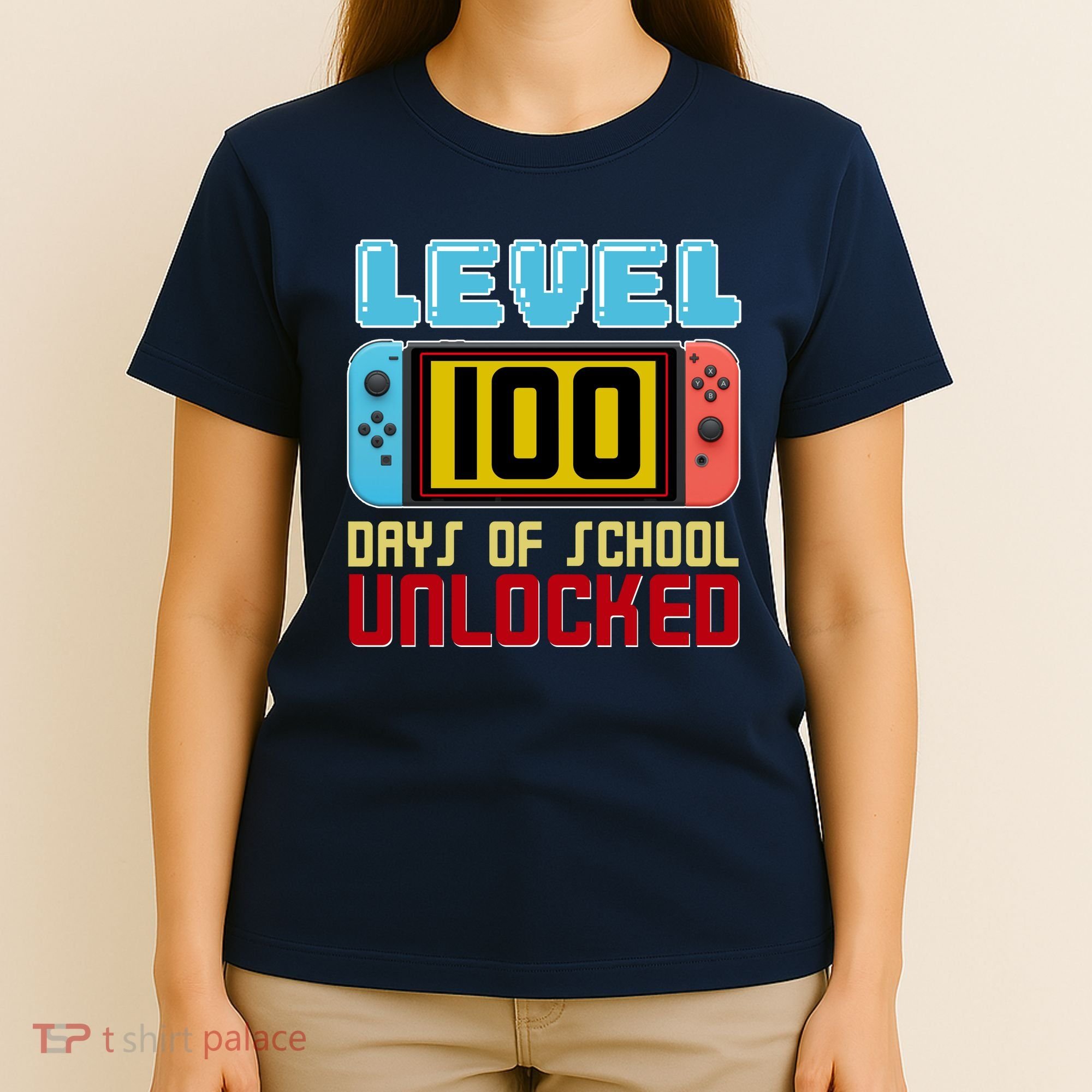 Level 100 Day Of School Unlocked T-Shirt