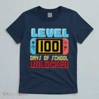 Level 100 Day Of School Unlocked T-Shirt thumb 5