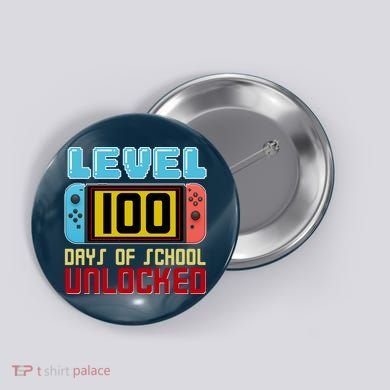 Level 100 Day Of School Unlocked Button