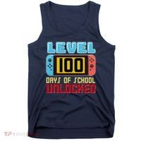 Level 100 Day Of School Unlocked Tank Top thumb 0