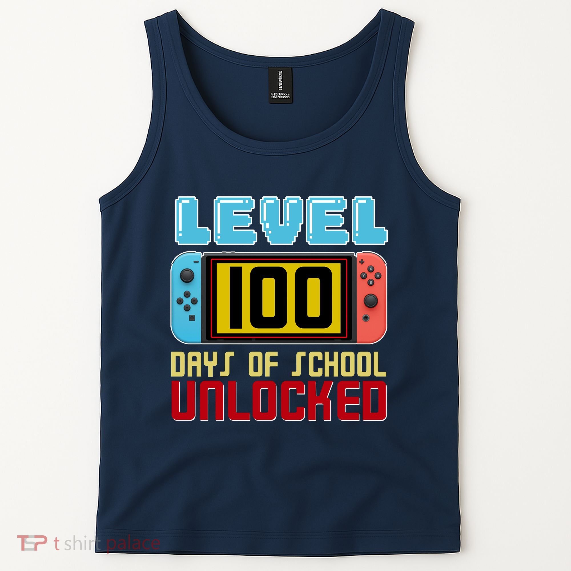 Level 100 Day Of School Unlocked Tank Top