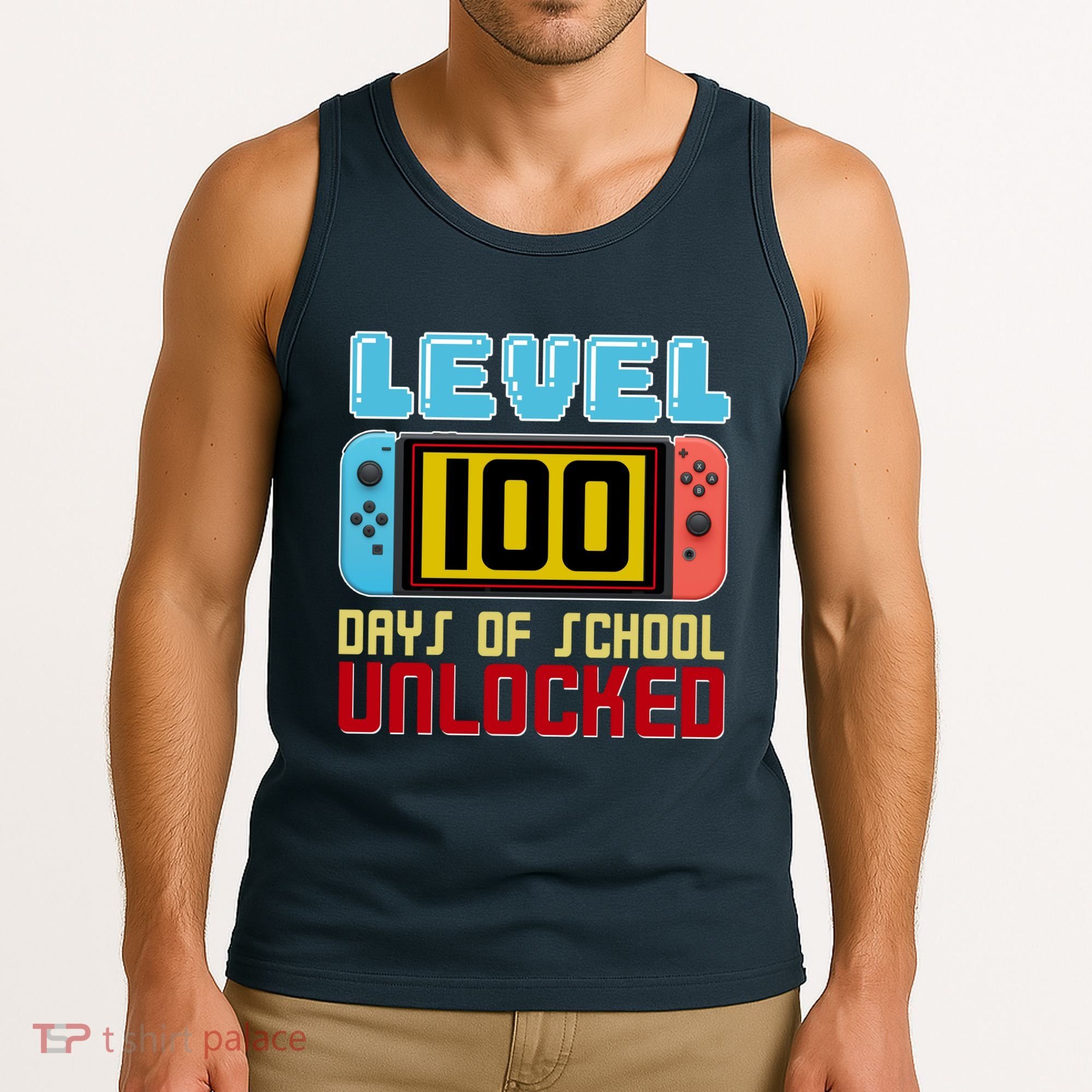 Level 100 Day Of School Unlocked Tank Top