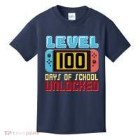 Level 100 Day Of School Unlocked Kids T-Shirt thumb 0