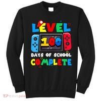 Level 100 Days Of School Complete Gamer Video Games Sweatshirt thumb 0