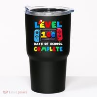 Level 100 Days Of School Complete Gamer Video Games Tumbler thumb 0