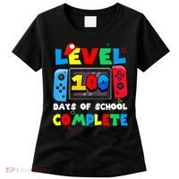 Level 100 Days Of School Complete Gamer Video Games Women's T-Shirt thumb 0