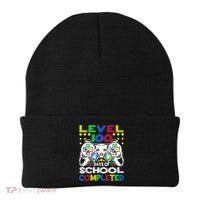 Level 100 Days Of School Completed 100th Day Gamer Boys Kids Beanie thumb 0