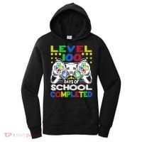 Level 100 Days Of School Completed 100th Day Gamer Boys Kids Women's Hoodie thumb 0