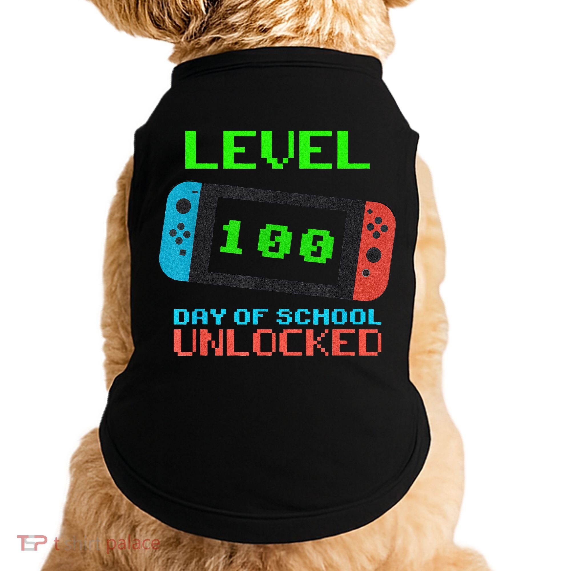 Level 100 Days Of School Unlocked Gamer Video Games Doggie Tank