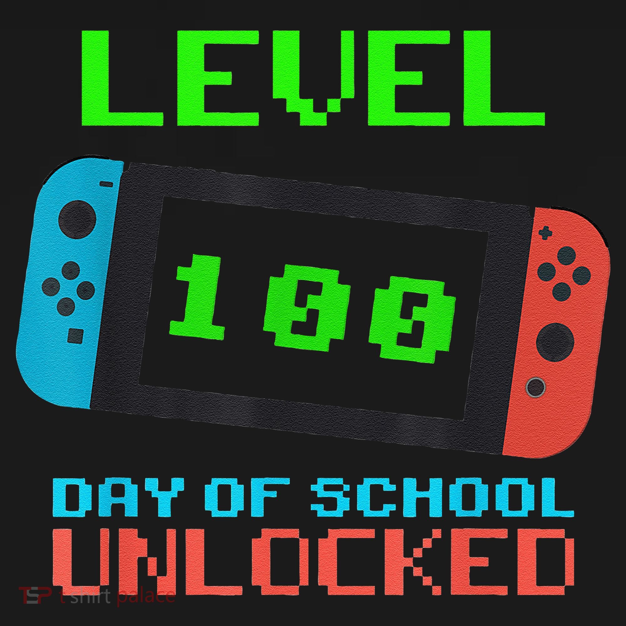 Level 100 Days Of School Unlocked Gamer Video Games Baby Bodysuit
