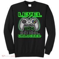 Level 100 Days Of School Unlocked Video Game Sweatshirt thumb 0