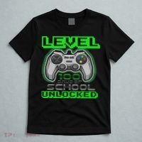 Level 100 Days Of School Unlocked Video Game T-Shirt thumb 5