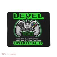 Level 100 Days Of School Unlocked Video Game Mousepad thumb 0