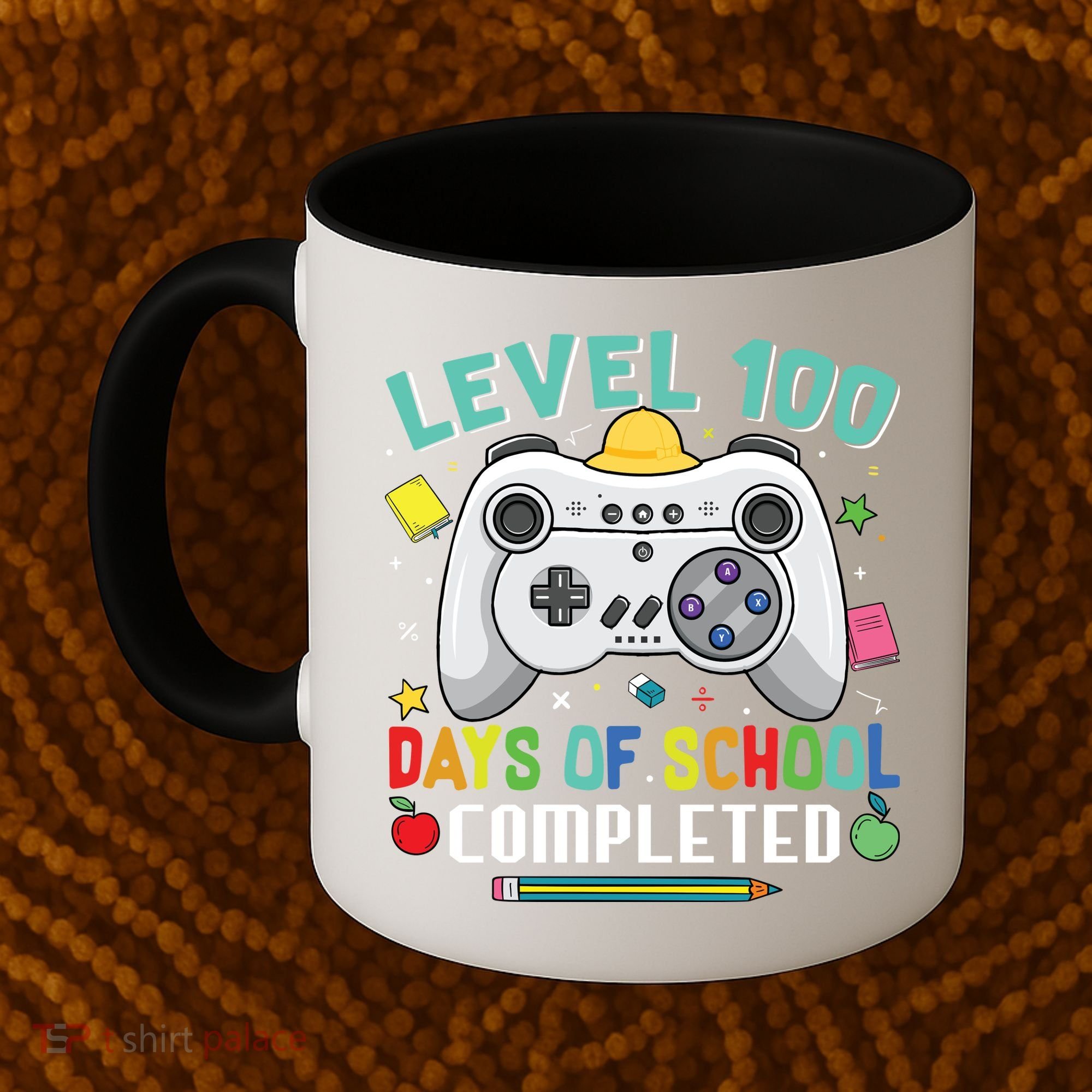 Level 100 Day's Of School Funny Completed Coffee Mug