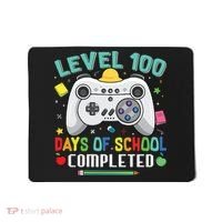 Level 100 Day's Of School Funny Completed Mousepad thumb 0