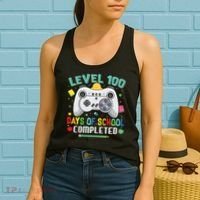 Level 100 Day's Of School Funny Completed Women's Tank Top thumb 2