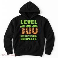 Level 100 Days Of School Complete Gamer  Hoodie thumb 0