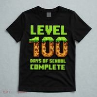 Level 100 Days Of School Complete Gamer  T-Shirt thumb 5