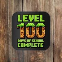 Level 100 Days Of School Complete Gamer  Coaster thumb 0