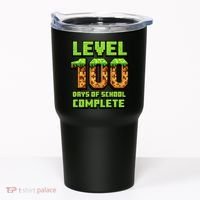 Level 100 Days Of School Complete Gamer  Tumbler thumb 0