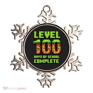 Level 100 Days Of School Complete Gamer  Ornament