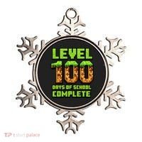 Level 100 Days Of School Complete Gamer  Ornament thumb 0