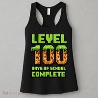 Level 100 Days Of School Complete Gamer  Women's Tank Top thumb 3