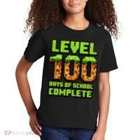 Level 100 Days Of School Complete Gamer  Kids T-Shirt thumb 2