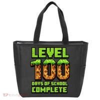 Level 100 Days Of School Complete Gamer  Tote Bag thumb 0