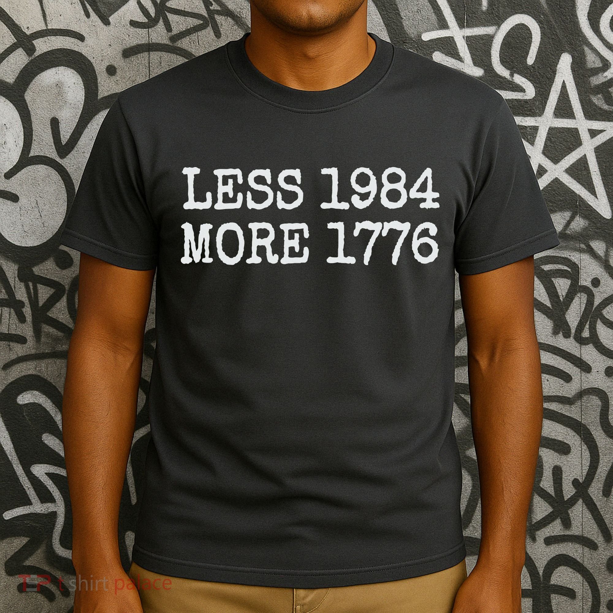Less 1984 More 1776 Freedom Usa Save America Constitution T T-Shirt