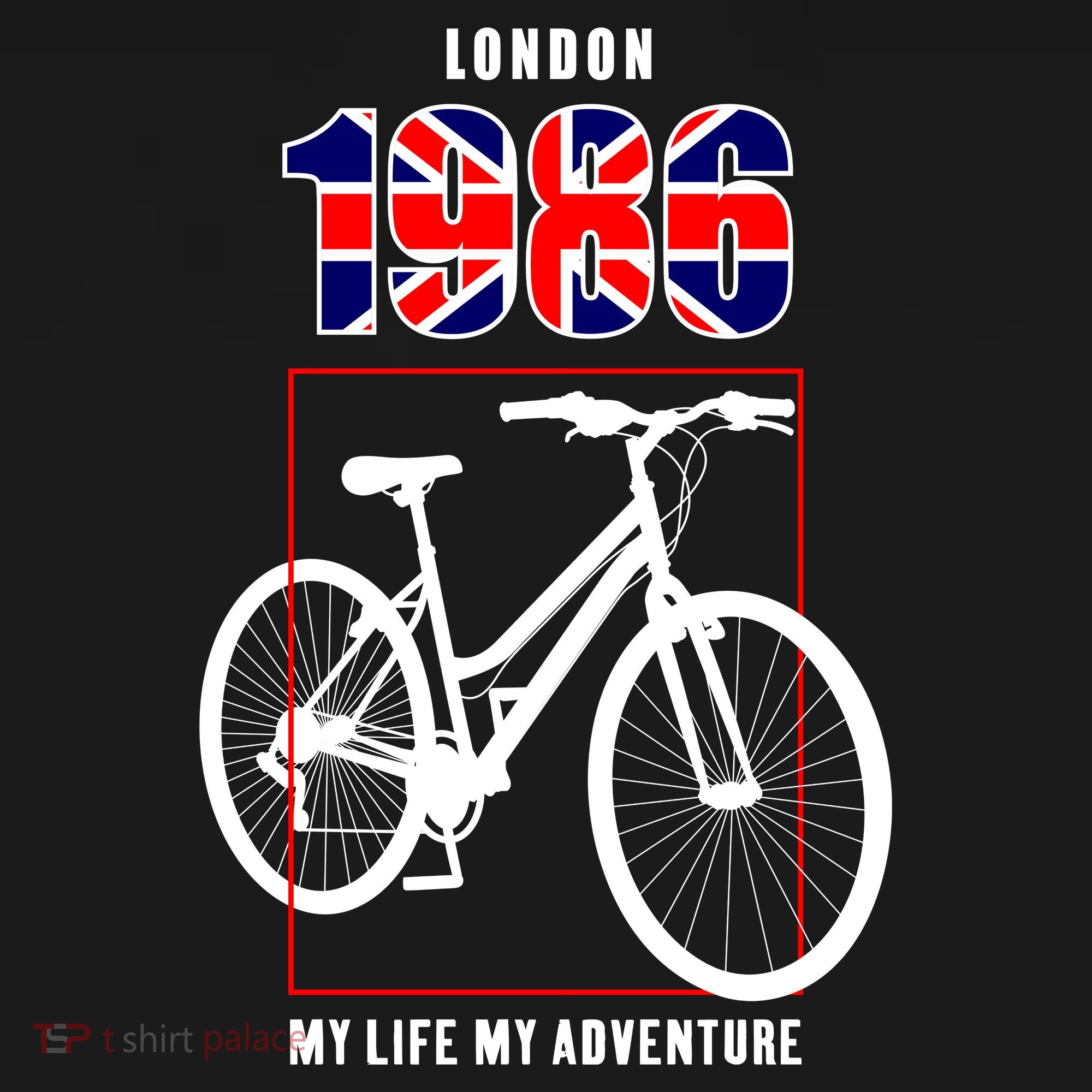 London 1986 My Life My Adventure T-Shirt