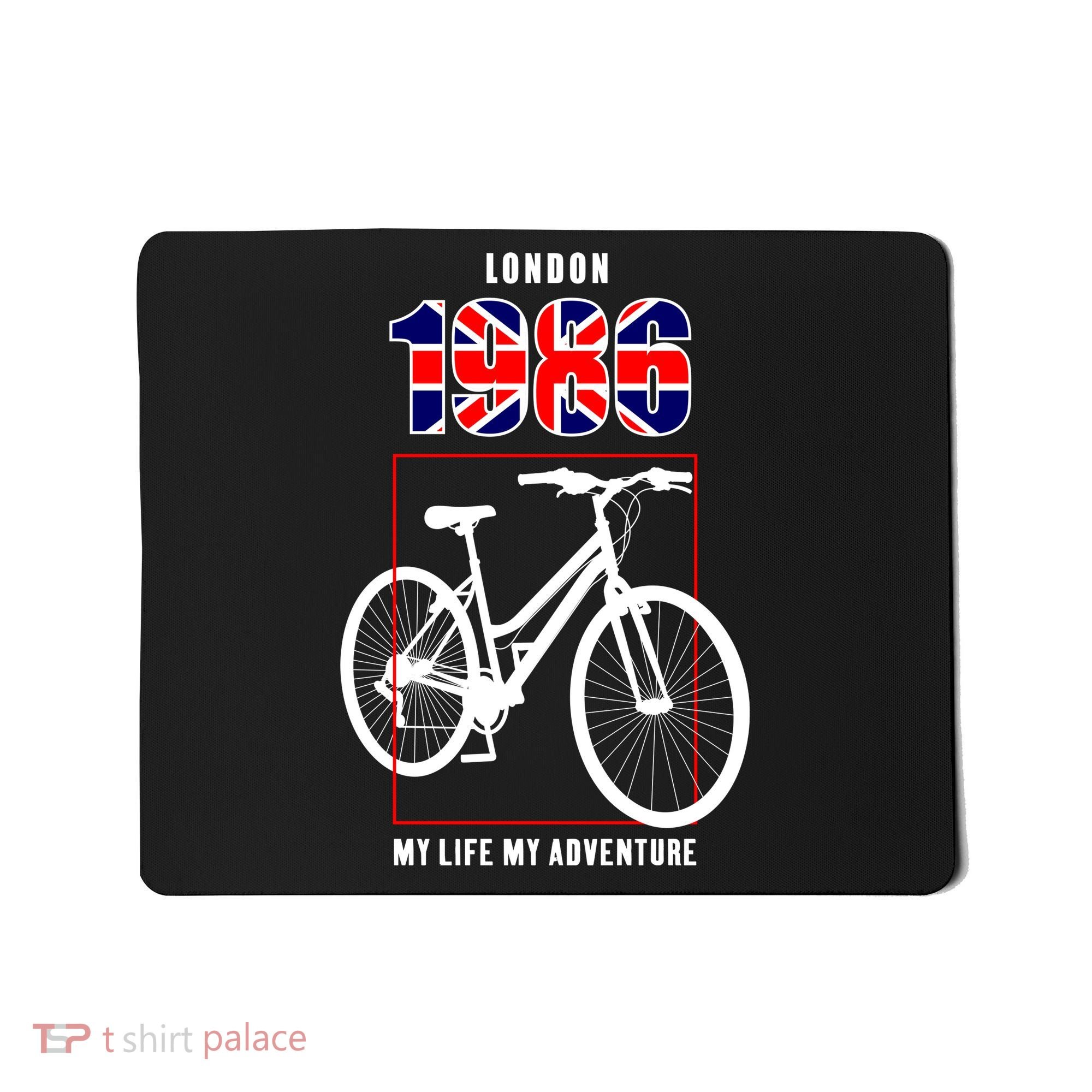 London 1986 My Life My Adventure Mousepad