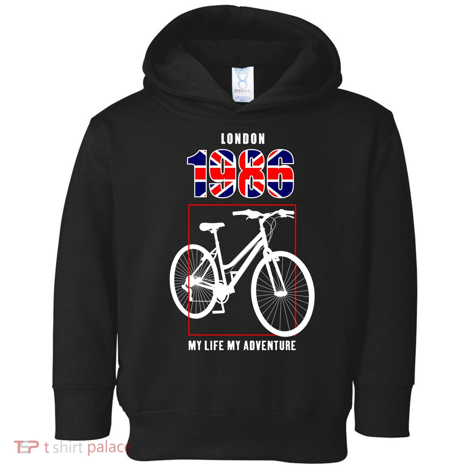 London 1986 My Life My Adventure Toddler Hoodie