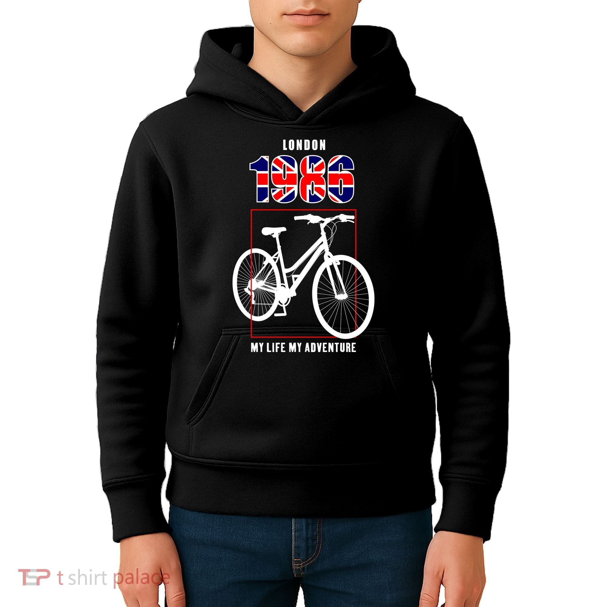 London 1986 My Life My Adventure Kids Hoodie