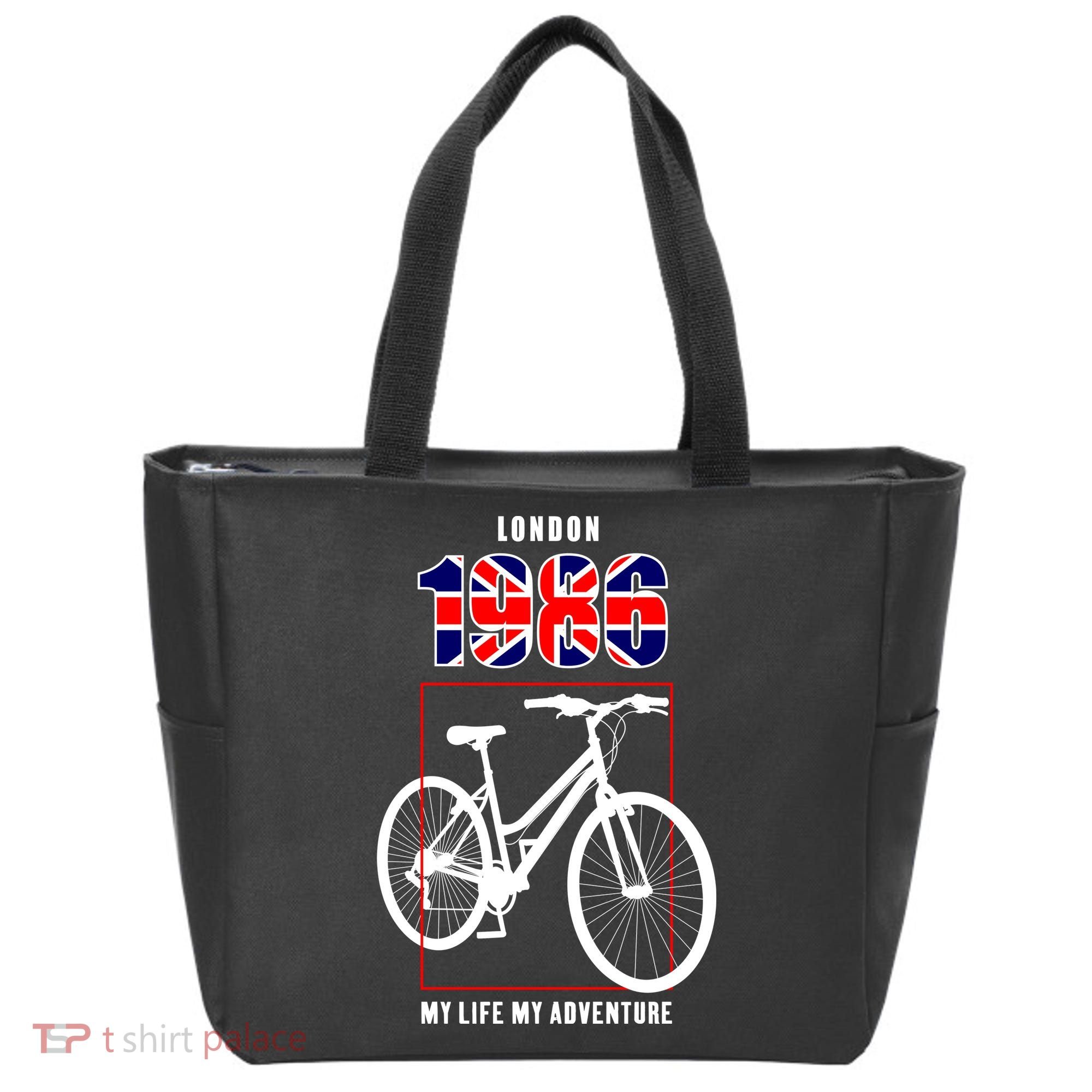 London 1986 My Life My Adventure Tote Bag