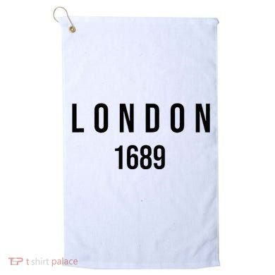 London 1689 Reformed Baptist Golf Towel
