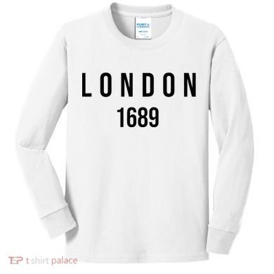 London 1689 Reformed Baptist Kids Long Sleeve Shirt