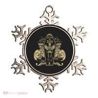 Lucky 13 Thirteen Memento Mori Last Ride Skeleton Biker Ornament thumb 0