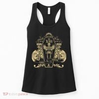 Lucky 13 Thirteen Memento Mori Last Ride Skeleton Biker Women's Tank Top thumb 0