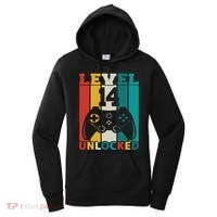 Level 14 Unlocked Video Game 14th Birthday Gamer Gift Women's Hoodie thumb 0