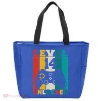 Level 14 Unlocked Video Game 14th Birthday Gamer Gift Tote Bag thumb 0