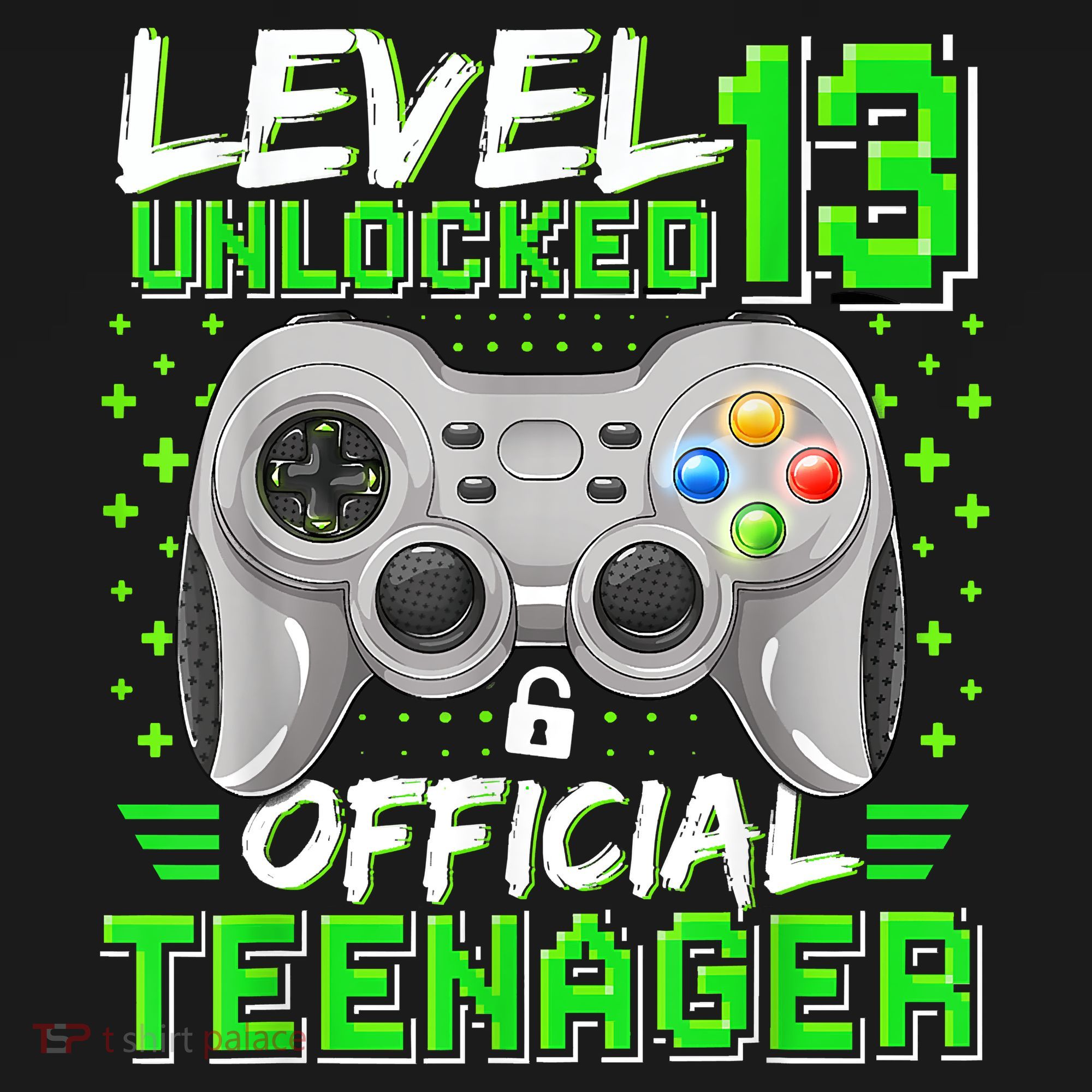 Level 13 Unlocked Teenager 13th Birthday Gamer Women's Hoodie